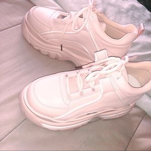 SOLD 💕Pink Buffalo London Platform Sneakers Dupes